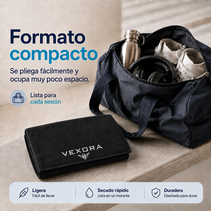 Vexora — Asciugamano sportivo con cappuccio