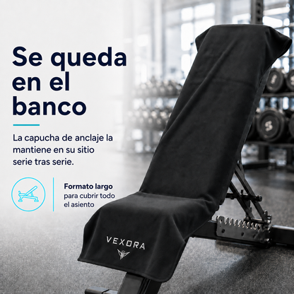 Vexora — Asciugamano sportivo con cappuccio