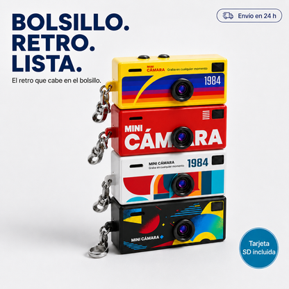 Fotocamera retrò tascabile