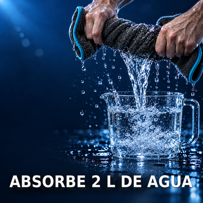 Panno asciugatura auto ultra assorbente — 70 × 90 cm
